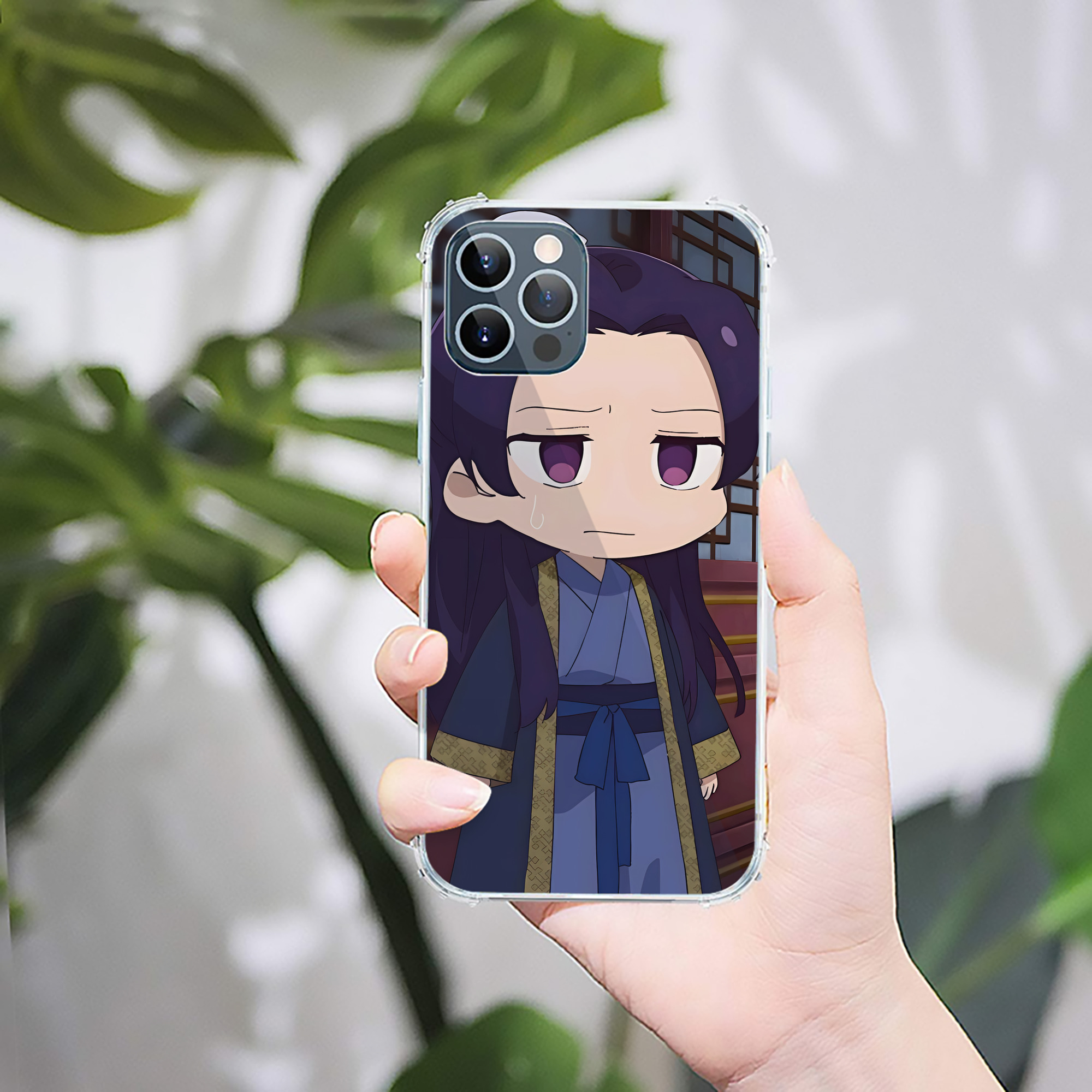 （画像用） 薬屋のひとりごと The Apothecary Diaries 【iPhone 12シリーズ対応】透明スマホケース（クリアソフトケース）